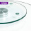 GEEZY GEEZY Glass rotating tray Turntable, Rotating Cake Decorating Table Serving Plate, 25 cm 5