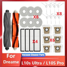 Accessoires pour Aspirateur Robot pour L10s Ultra / L10S Pro: Sacs, Balais, Filtres, Brosses de Nettoyage