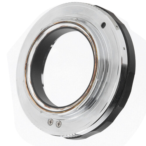 Focus Adjustable Copper Lens Adapter Ring for Leica M to Sony E Camera 2
