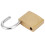 Brass & Iron Outdoor Padlock, 3 Keys, Medium Thick 1