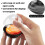 300 Pack Clear Plastic  Cupcake Container, Individual Packaging Treat Boxes with Dome Lids for  Muffin Macaron 3