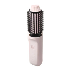 2-in-1  Wireless Electric Comb for Straightening and Curling Hair, Large Capacity, Salon-Quality Accessory
