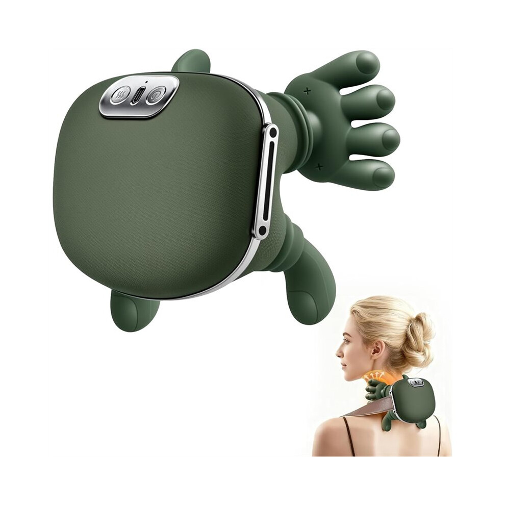 Neck Massager, Portable Shiatsu Neck and Back Massager, Electric Deep Tissue 4D Kneading Massage with 3 Massages Levels