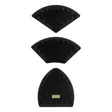 3pcs Eyebrow Stencils Kit for Perfect Brow Shaping Fast Drawing Eyebrow Design Ruler for Microblading