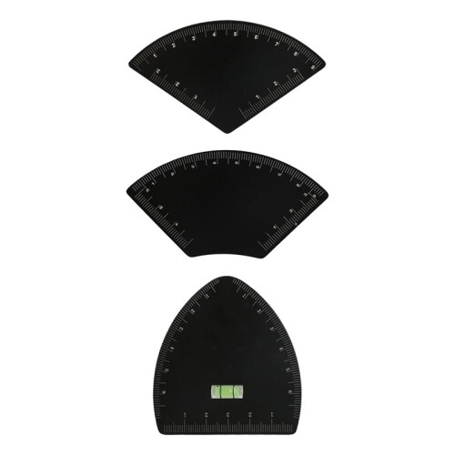 3pcs Eyebrow Stencils Kit for Perfect Brow Shaping Fast Drawing Eyebrow Design Ruler for Microblading