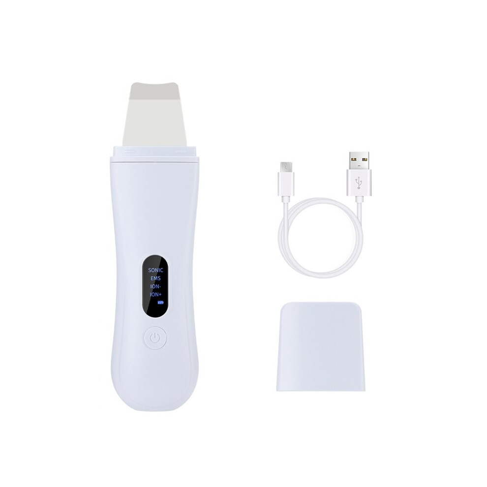 Skin Scrubber Face Spatula - Deep Cleansing Pore Extractor with Fast Charging, Ideal for Facial Skincare
