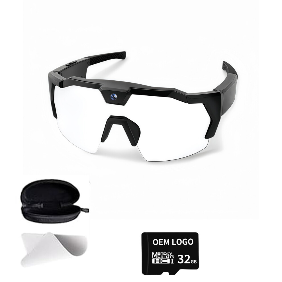 4K Baseball Glasses With Camera Smart Camera-变色镜片B款黑框 32 7696002054467