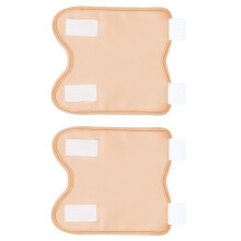 Kit de Bandages Bio à Base D'Huile de Ricin pour Genoux, Jambes, Etc. - Compresse Ajustable et Réutilisable