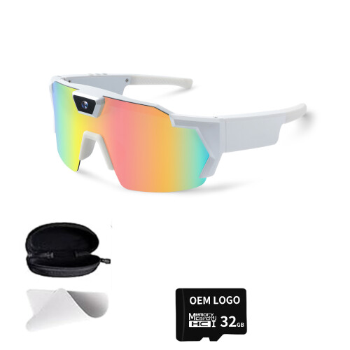 4K Baseball Glasses with Camera Smart Camera Glasses-炫彩镜片B款式 32