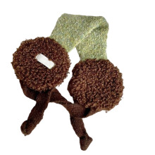 Fashion Korean Styles Ear Warmer for Women Teens-Coffee color