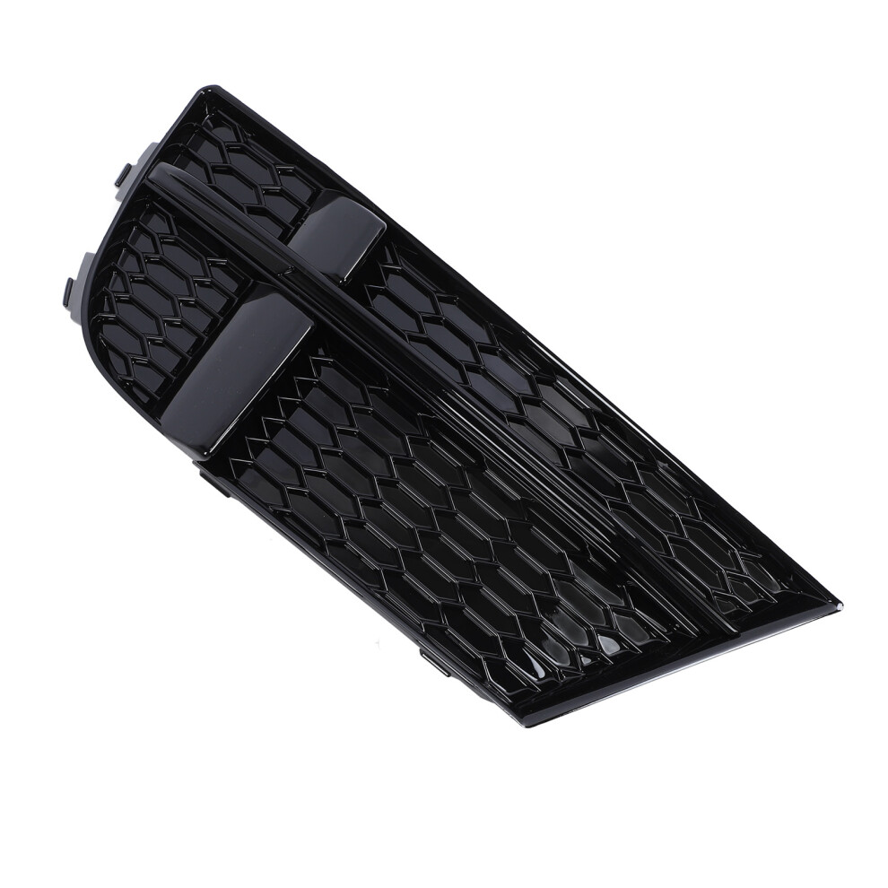 Glossy Fog Grille A3 8V Left Side Black/Light 7055741297731