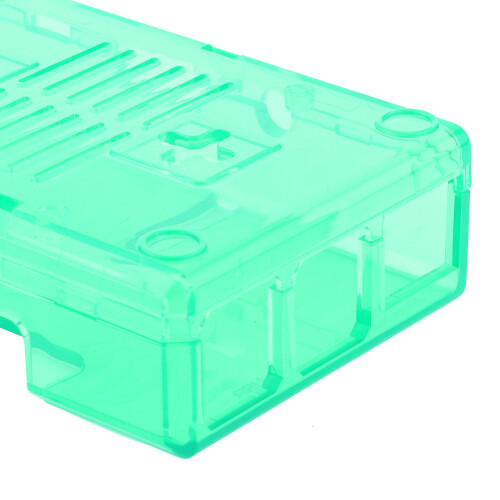 ABS Frosted Green D Style Shell Case for Raspberry Pi 3B/3B+ 2