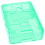 ABS Frosted Green D Style Shell Case for Raspberry Pi 3B/3B+ 16