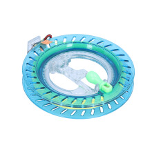 Kite Schnuraufwickler 16 cm Rad blau 100 m Schnur