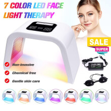 7-Colors Photon Therapy Facial LED PDT Light Skin Rejuvenation Beauty Machine