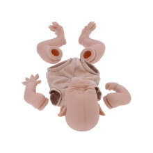 19-Zoll Tier-Reborn-Puppenkit weich flexibel DIY