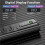 2X NEWBOLER Bicycle Light Front 4500Lumen BikeLight 10000mAh Waterproof Flashlight USB Charging,A 5
