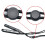 8 PCS Left and Right Wrist Strap for   Joy Pad Con Controller Gamepad Hand Rope Games Accessories Joy Pad 4