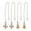 12X Ceiling Fan Pull Chain Fan Extension Chain Fan Chain Pulls Decorative 12 Inch Ceiling Fan Chain Extender Ornament B 3