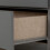 Seconique Denver 3 Door 2 Drawer  Wardrobe Grey Gloss 5