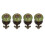 Modern Zinc Alloy Cabinet Knobs 4 Pack 18