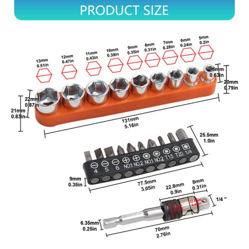 Socket & Bit Design For Easy Conversion for DIY Projects Home 2