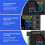 Digital Display Current Voltmeter 50-300V AC Wattmeter Multifunction Electric Meter Power Detector AC 20A 2