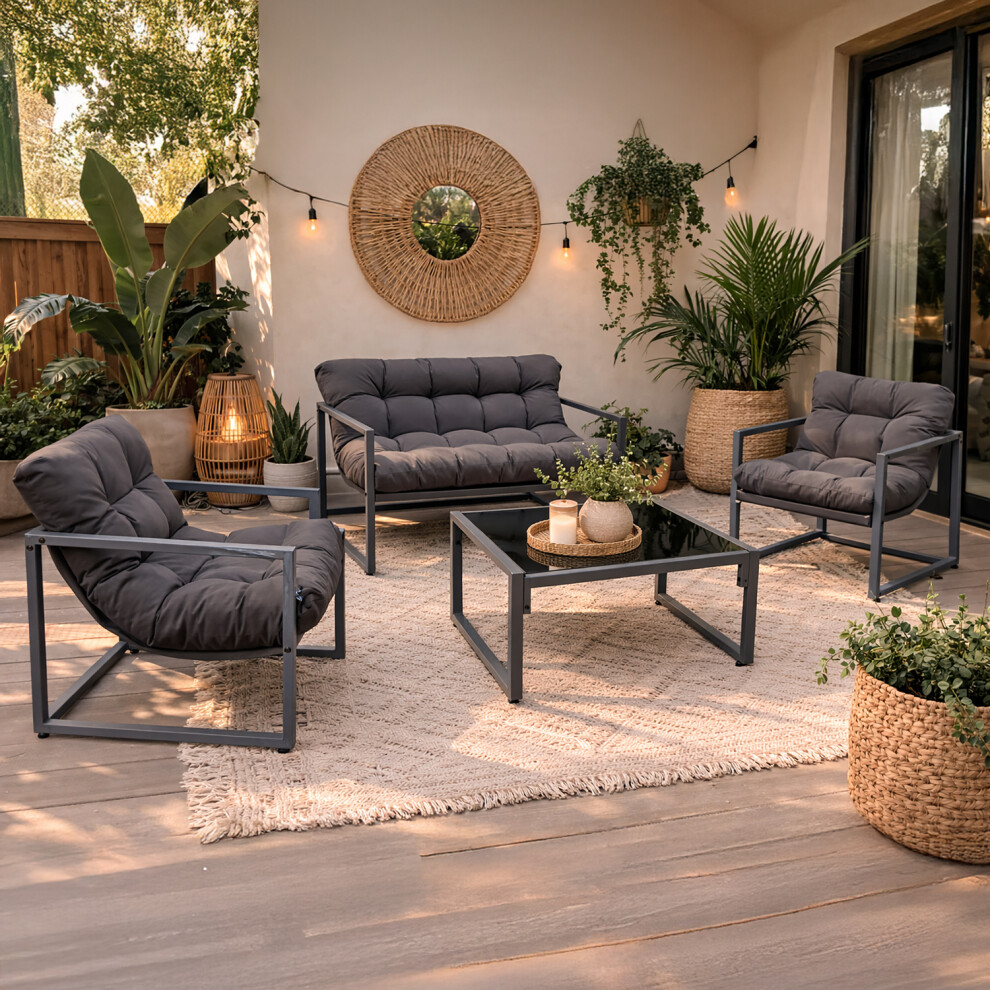 Neo 4 Piece Outdoor Patio Garden Furniture Set