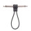 12 Packs 16cm Guitar Effect Pedal Flat Patch Cables Instrument Guitar Pedal Cable Connectors Patch Cable Black 3