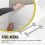 200Pcs Tile Leveling System for Tile Laying Reusable Steel Needles Flooring Replaceable Pin Tiling Construction Tools 2