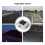Reusable Solar Road, 4Pcs 6 LED Stud Lights Ground Garden Lawn Path Deck Dock White Warning Lights(4Pcs) 4