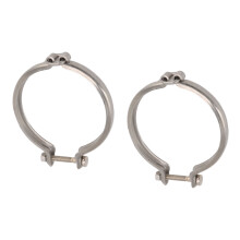 2 Stück Turbinen-Auspuff-V-Band-Klemme aus Legierung CT20/CT26