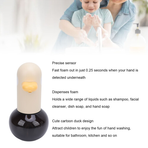 Cute Duck Rechargeable Foam Soap Dispenser
