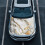 White Gold Marble Car Hood Cover Elastic Stretchable 1