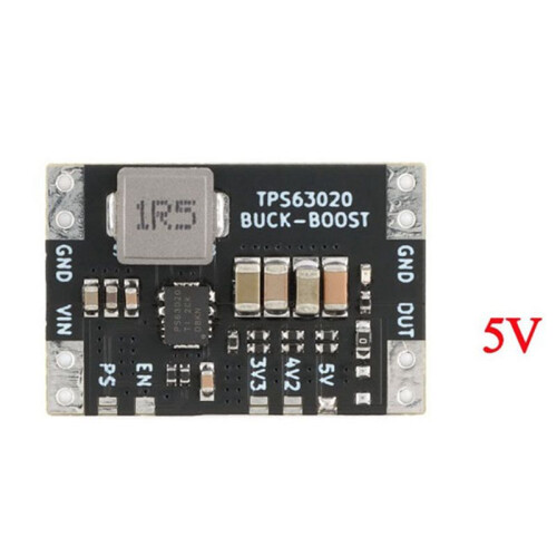 3X XL63020 TPS63020 Lithium Battery USB Automatic Boost Buck Step  Down Module Microcontroller Power Low Ripple 5V 1