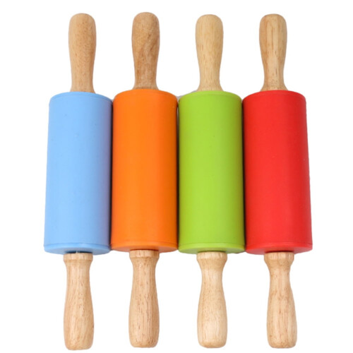 Decorating Mini Silicone Rolling Pin Non-toxic Fondant Child