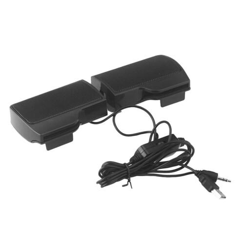 Computer Speakers With Digital Power Amplifier Black 1Pcs 7.1X2.6X2.2In
