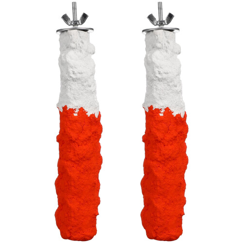 ROSENICE Bird Standing Pole with Cuttlebone Perch 17.5 x