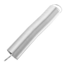 NICEXMAS Kit poartă cu arc pentru gard electric argintiu, 1 pachet, 30,0 x 5,0 x 5,0 cm, oțel inoxidabil