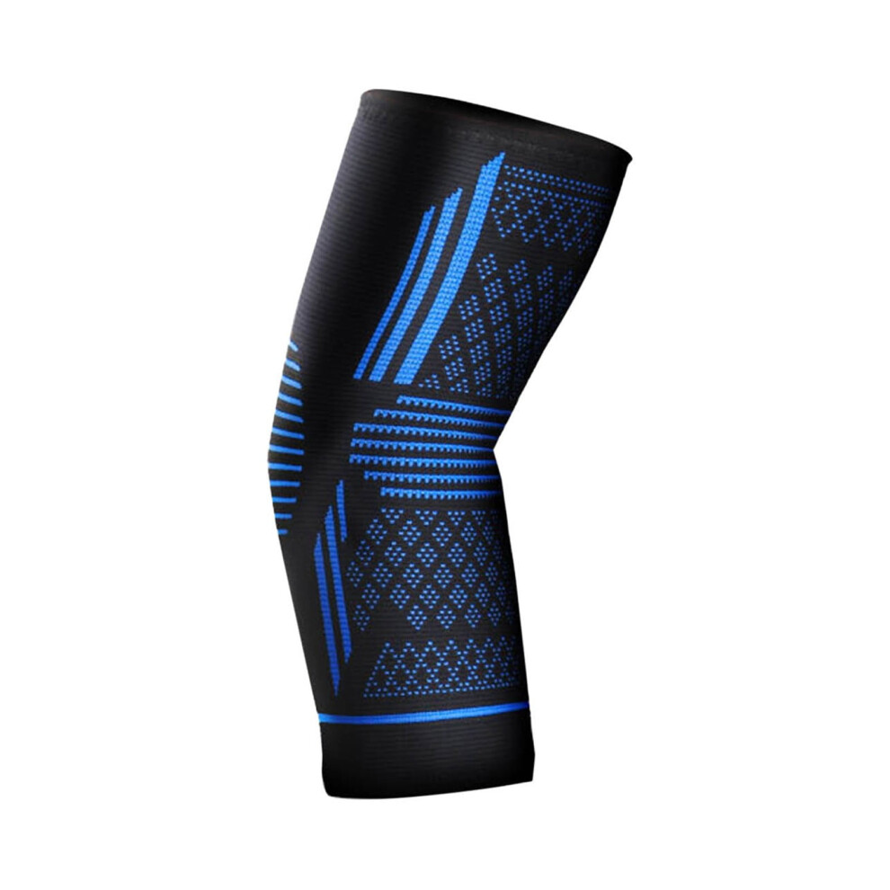 Tao Unisex Copper Elbow Compression Sleeve 1 Pair, Tennis Elbow Brace For Arthritis, Tendonitis, Bursitis, Sprains, Joint Pain ReliefBlueM