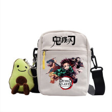 Demon Slayer Skuldertaske Crossbody-taske - Lille Rejsetaske med Justerbar Rem