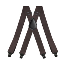 Verstellbare, elastische Hosenträger mit X-förmigem Rücken für Herren, 3,5 cm