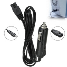 Cavo di alimentazione 12V10A con spina e 2 pin per frigorifero portatile per auto, compatibile con la maggior parte dei frigoriferi per auto, in