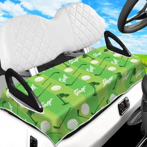 capa de assento de carrinho de golfe em microfibra superfina, 785 x 1300 mm