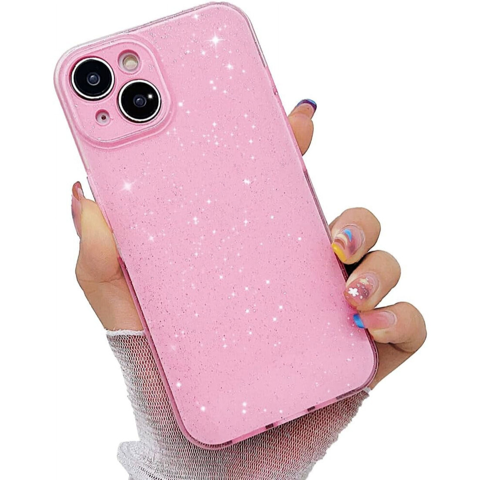 Compatible With Iphone 11 Case Â Glitter Bling Non-Slip Shockproof Soft Tpu Case For Women & Girls Pink 9448483822008