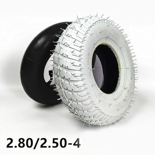 Pneu novo de 9 polegadas, 2.80/2.50-4, fácil instalação, material resistente de alta qualidade para patinete elétrico.