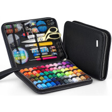 232-Pcs Upgraded Hand Sewing Kit for Adults – Basic Starter, Travel & Emergency Repair Set, Compatible with All Needles & Threads