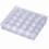 1pc 25 Spools Empty Bobbins Storage Box Sewing Accessories Tools Plastic Sewing Machine Bobbin Case Knitting Needle Organizer 1