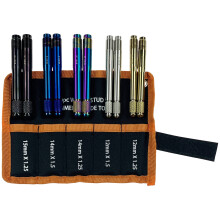 Kit 10 buc. pini de aliniere a roților din oțel aliat (M12x1.5/1.25, M14x1.5/1.25, M15x1.25) – Instrument de ghidare a șuruburilor, potrivire