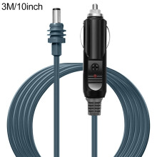 Cablu brichetă auto DC mascul la 12V, cablu 18AWG, încărcător auto DC, cablu de alimentare auto, pentru mașini, camioane, autobuze